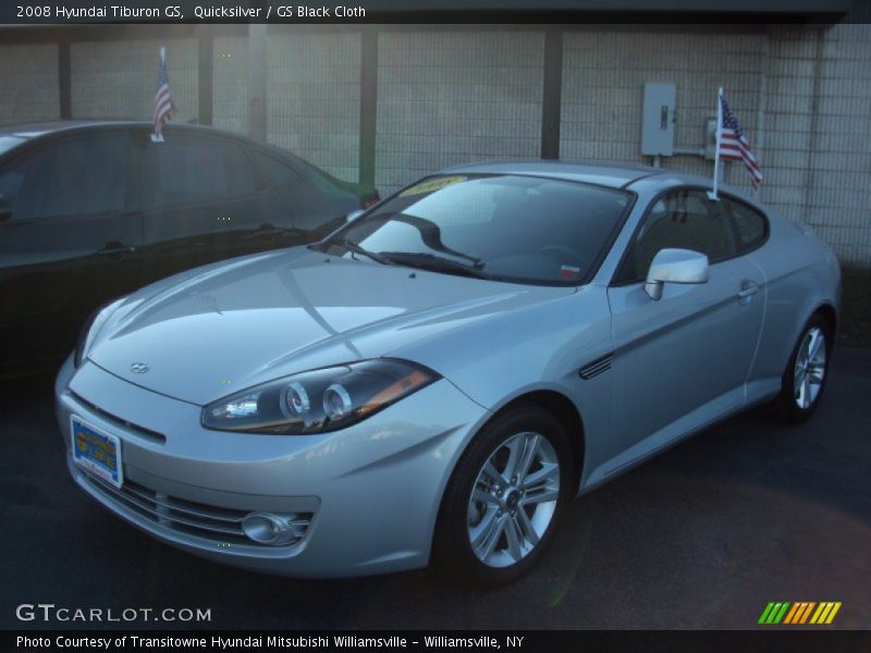 Quicksilver / GS Black Cloth 2008 Hyundai Tiburon GS