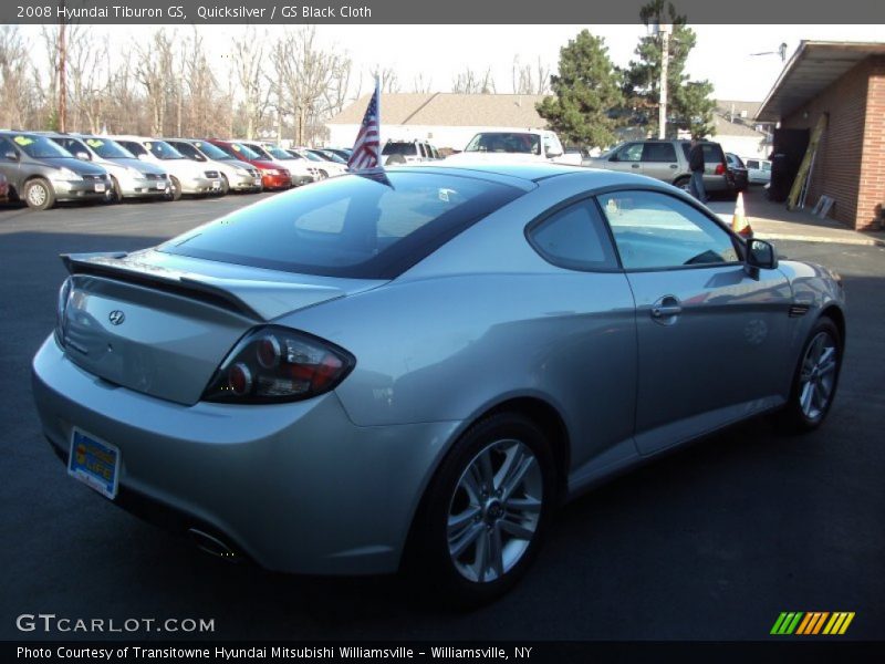 Quicksilver / GS Black Cloth 2008 Hyundai Tiburon GS