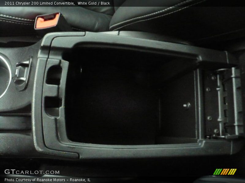 White Gold / Black 2011 Chrysler 200 Limited Convertible