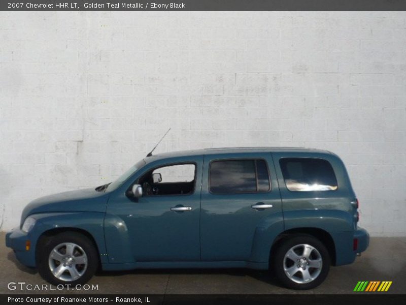 Golden Teal Metallic / Ebony Black 2007 Chevrolet HHR LT