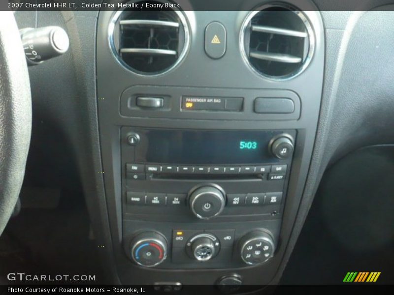Golden Teal Metallic / Ebony Black 2007 Chevrolet HHR LT