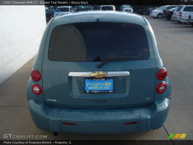Golden Teal Metallic / Ebony Black 2007 Chevrolet HHR LT
