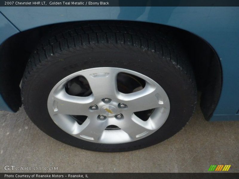 Golden Teal Metallic / Ebony Black 2007 Chevrolet HHR LT