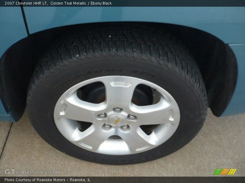 Golden Teal Metallic / Ebony Black 2007 Chevrolet HHR LT
