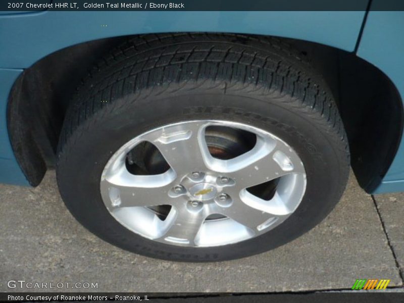 Golden Teal Metallic / Ebony Black 2007 Chevrolet HHR LT
