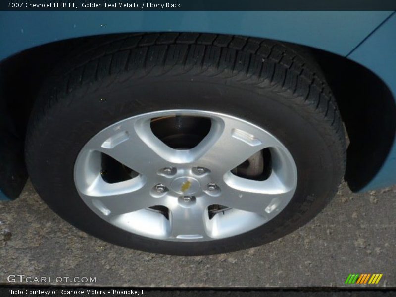 Golden Teal Metallic / Ebony Black 2007 Chevrolet HHR LT
