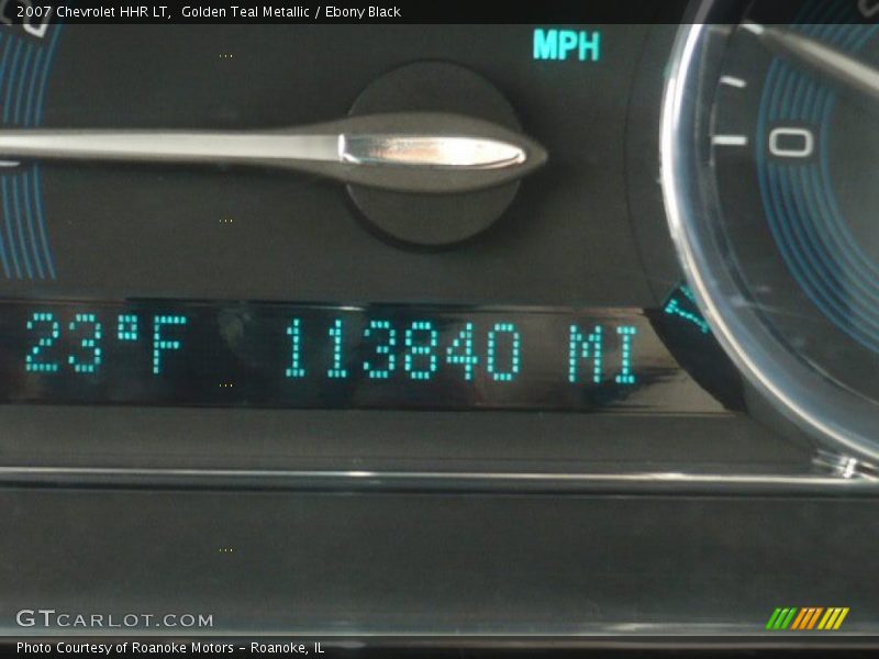 Golden Teal Metallic / Ebony Black 2007 Chevrolet HHR LT