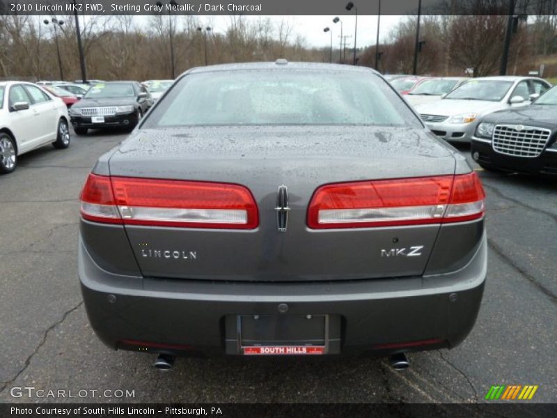 Sterling Gray Metallic / Dark Charcoal 2010 Lincoln MKZ FWD