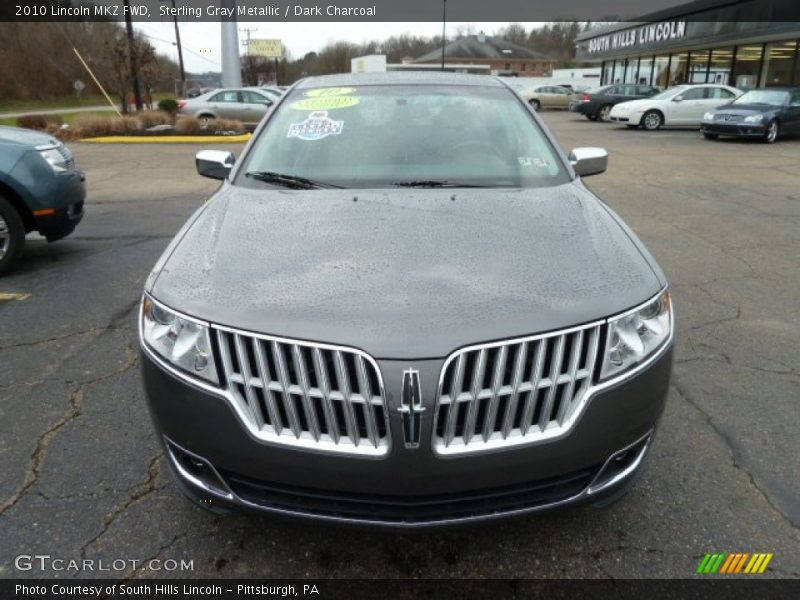 Sterling Gray Metallic / Dark Charcoal 2010 Lincoln MKZ FWD