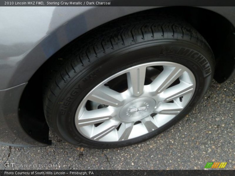 Sterling Gray Metallic / Dark Charcoal 2010 Lincoln MKZ FWD