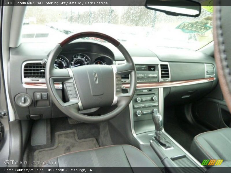 Sterling Gray Metallic / Dark Charcoal 2010 Lincoln MKZ FWD