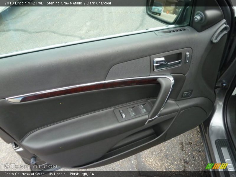 Sterling Gray Metallic / Dark Charcoal 2010 Lincoln MKZ FWD