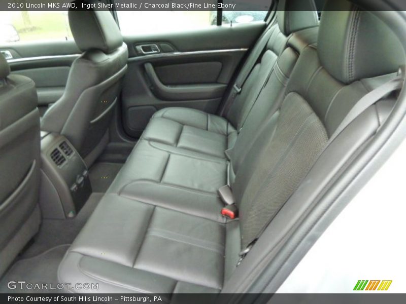 Ingot Silver Metallic / Charcoal Black/Fine Line Ebony 2010 Lincoln MKS AWD