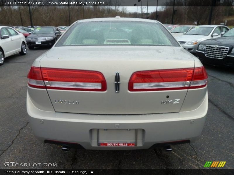 Smoke Stone Metallic / Light Camel 2010 Lincoln MKZ FWD