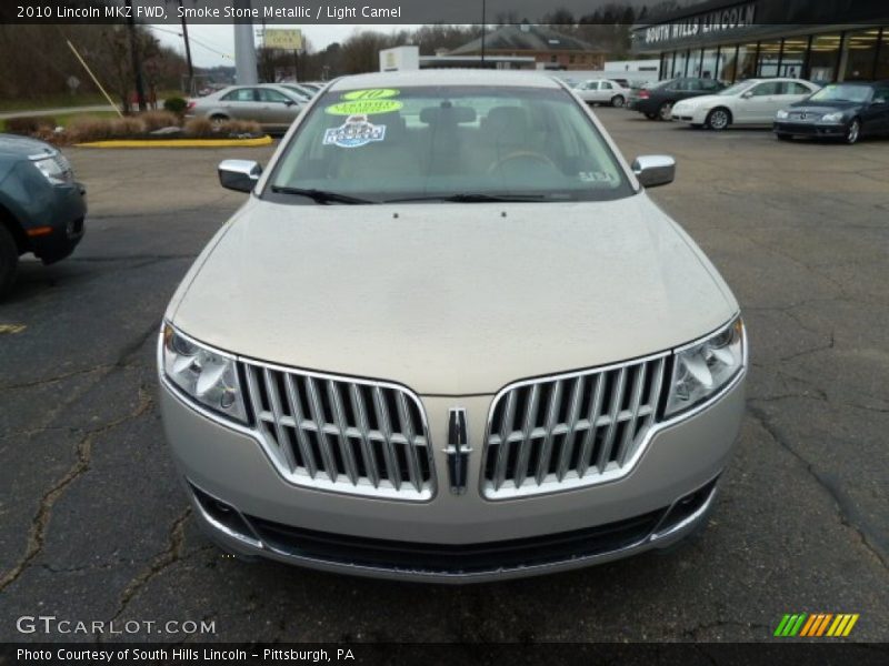 Smoke Stone Metallic / Light Camel 2010 Lincoln MKZ FWD