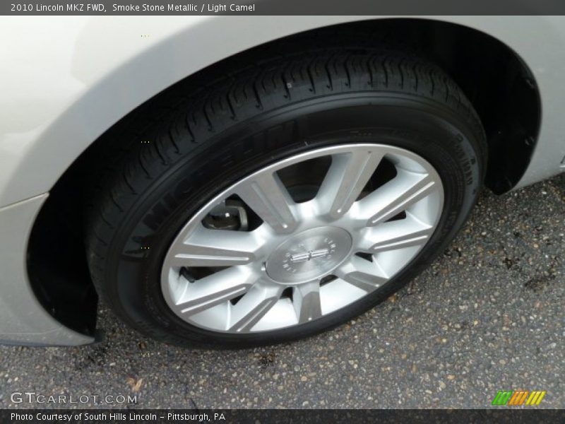 Smoke Stone Metallic / Light Camel 2010 Lincoln MKZ FWD