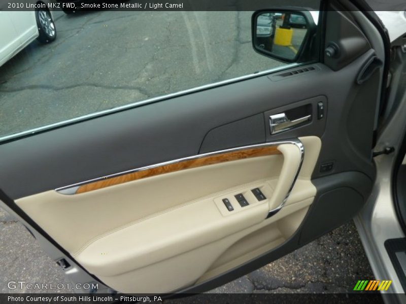 Smoke Stone Metallic / Light Camel 2010 Lincoln MKZ FWD