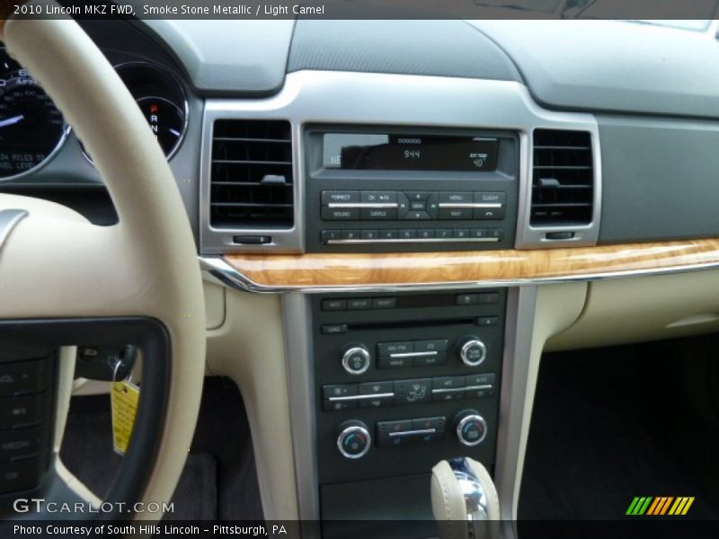 Smoke Stone Metallic / Light Camel 2010 Lincoln MKZ FWD