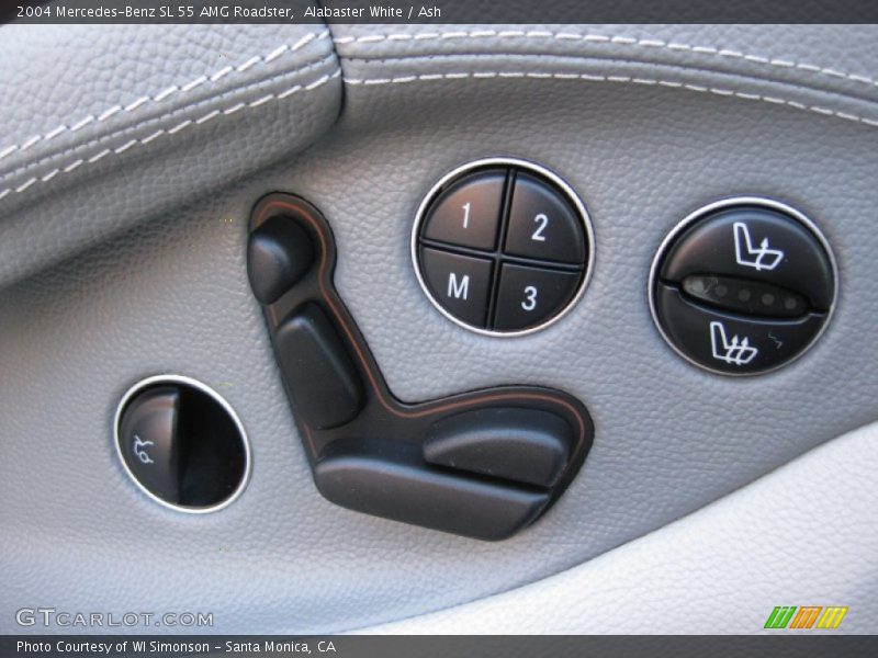 Controls of 2004 SL 55 AMG Roadster