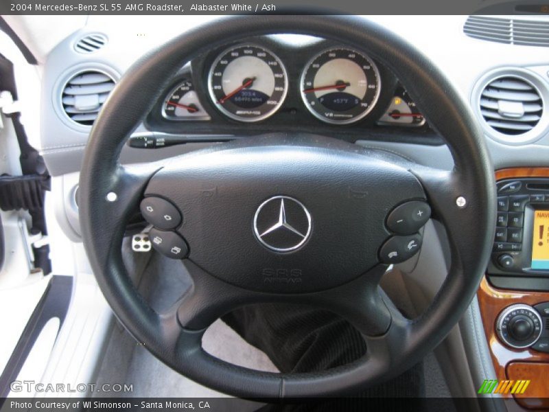  2004 SL 55 AMG Roadster Steering Wheel