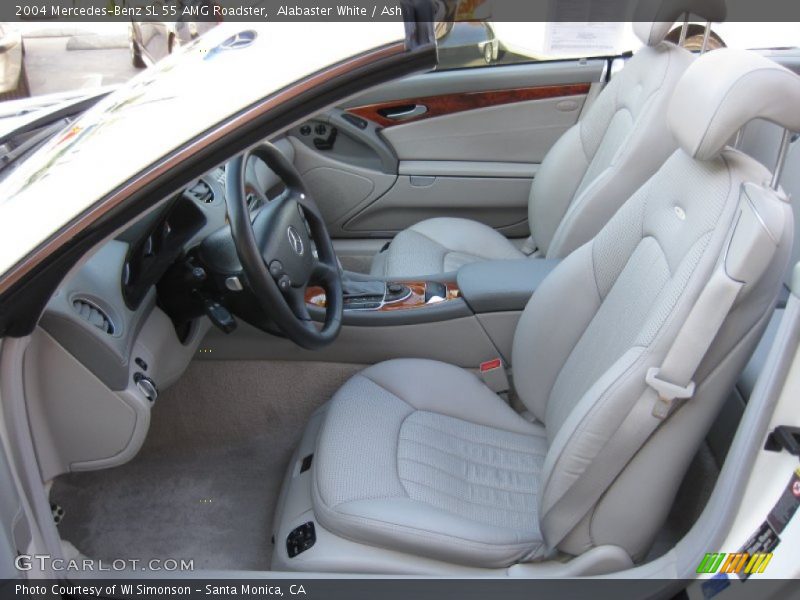  2004 SL 55 AMG Roadster Ash Interior