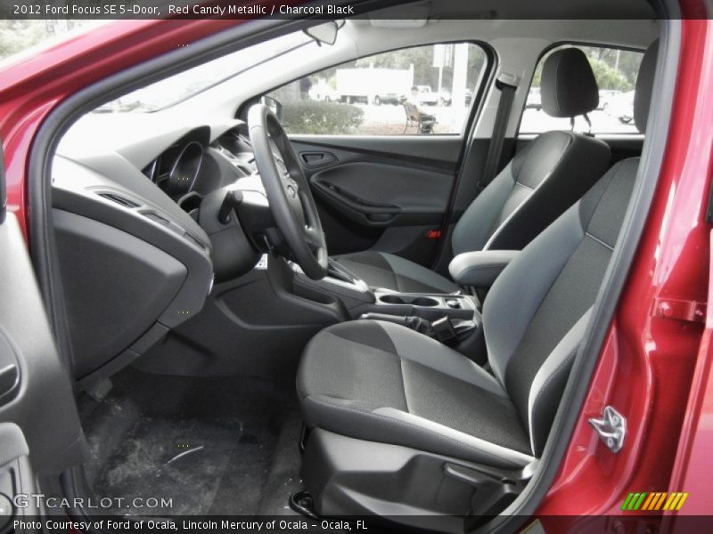 Red Candy Metallic / Charcoal Black 2012 Ford Focus SE 5-Door