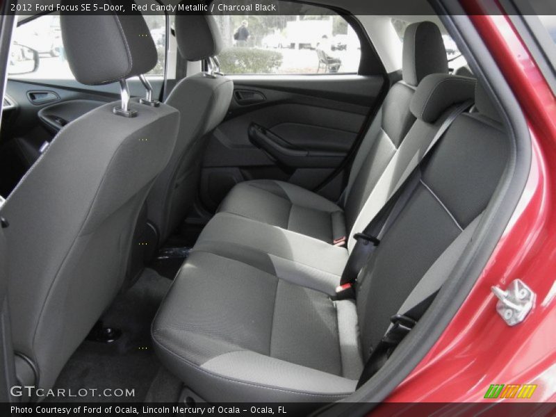 Red Candy Metallic / Charcoal Black 2012 Ford Focus SE 5-Door