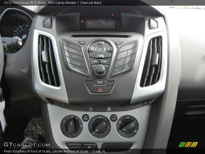 Red Candy Metallic / Charcoal Black 2012 Ford Focus SE 5-Door