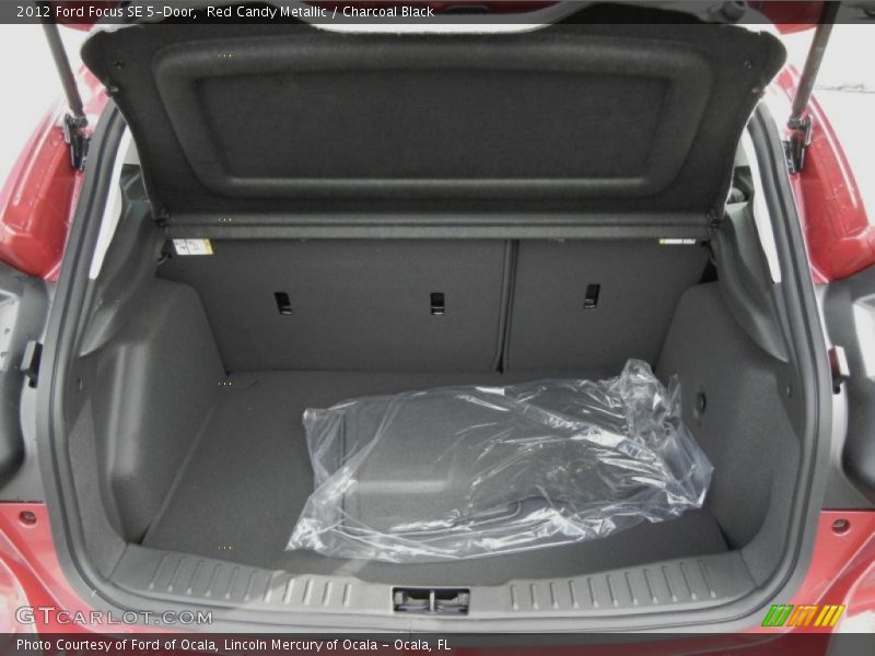 Red Candy Metallic / Charcoal Black 2012 Ford Focus SE 5-Door