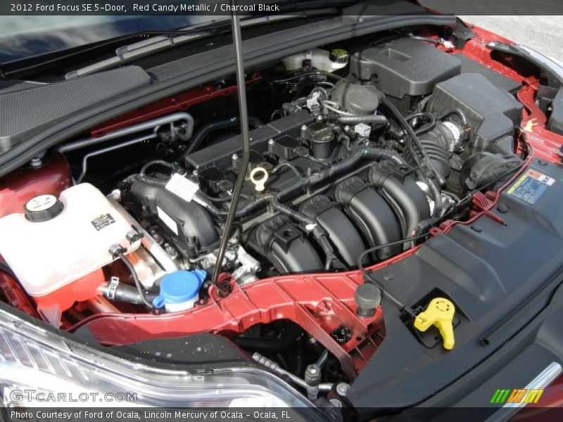 Red Candy Metallic / Charcoal Black 2012 Ford Focus SE 5-Door