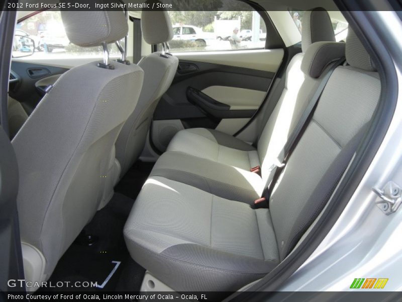 Ingot Silver Metallic / Stone 2012 Ford Focus SE 5-Door
