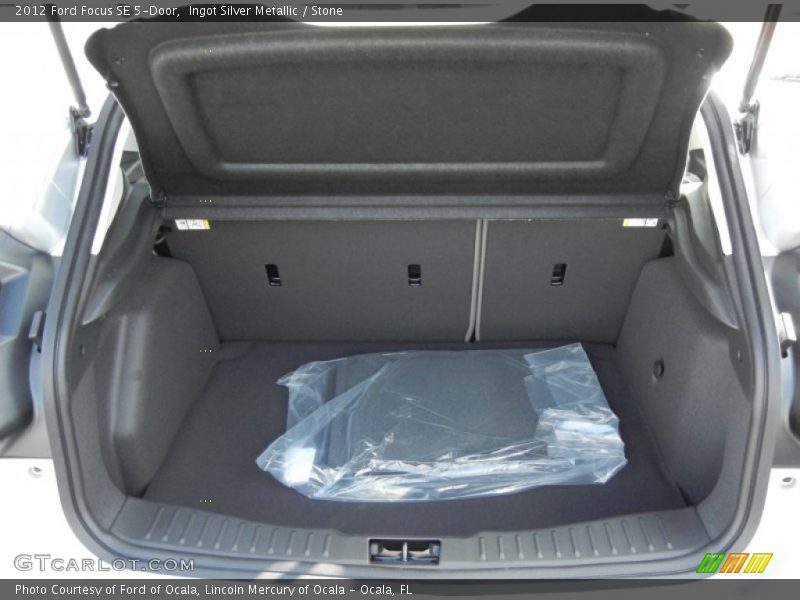 Ingot Silver Metallic / Stone 2012 Ford Focus SE 5-Door