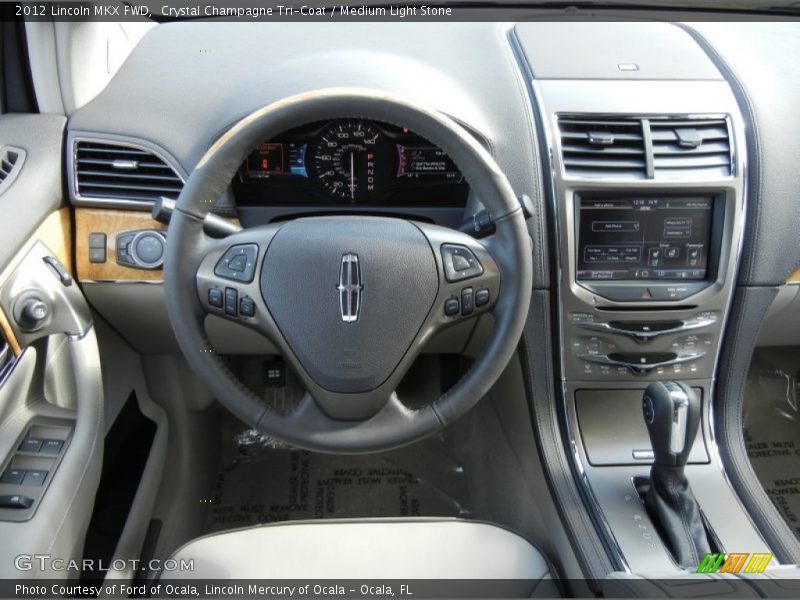 Crystal Champagne Tri-Coat / Medium Light Stone 2012 Lincoln MKX FWD