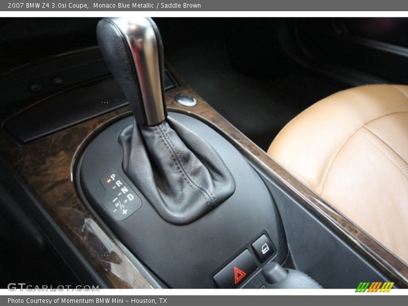  2007 Z4 3.0si Coupe 6 Speed Automatic Shifter