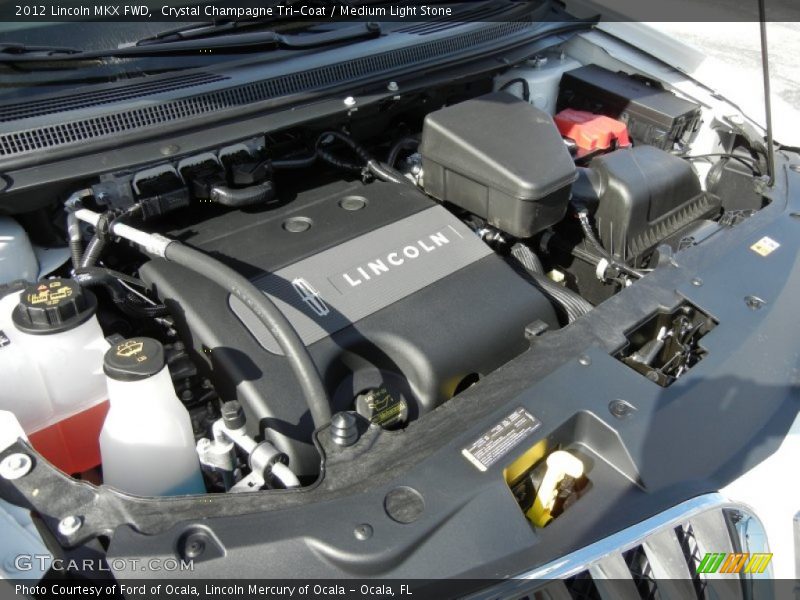Crystal Champagne Tri-Coat / Medium Light Stone 2012 Lincoln MKX FWD