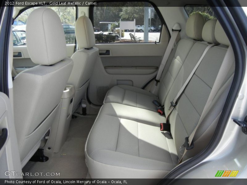 Gold Leaf Metallic / Camel 2012 Ford Escape XLT