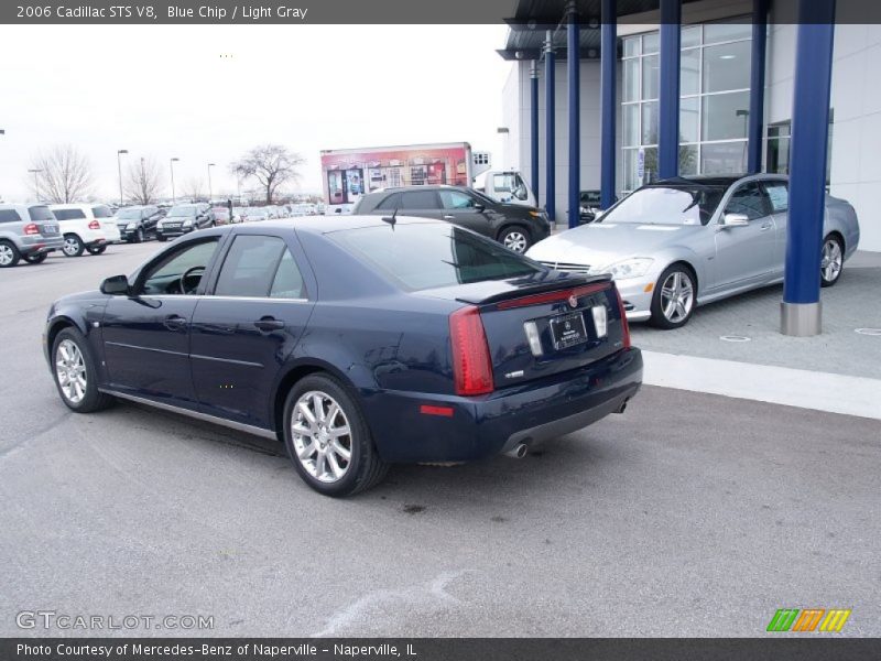 Blue Chip / Light Gray 2006 Cadillac STS V8