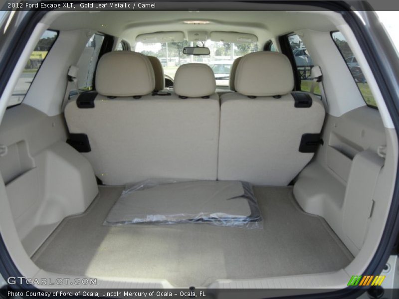 Gold Leaf Metallic / Camel 2012 Ford Escape XLT