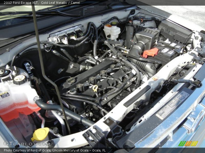 Gold Leaf Metallic / Camel 2012 Ford Escape XLT