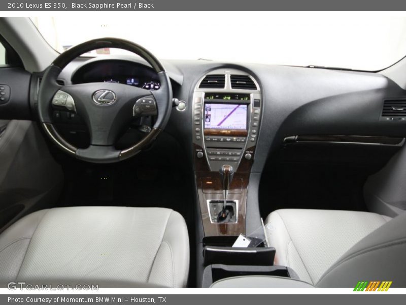 Black Sapphire Pearl / Black 2010 Lexus ES 350