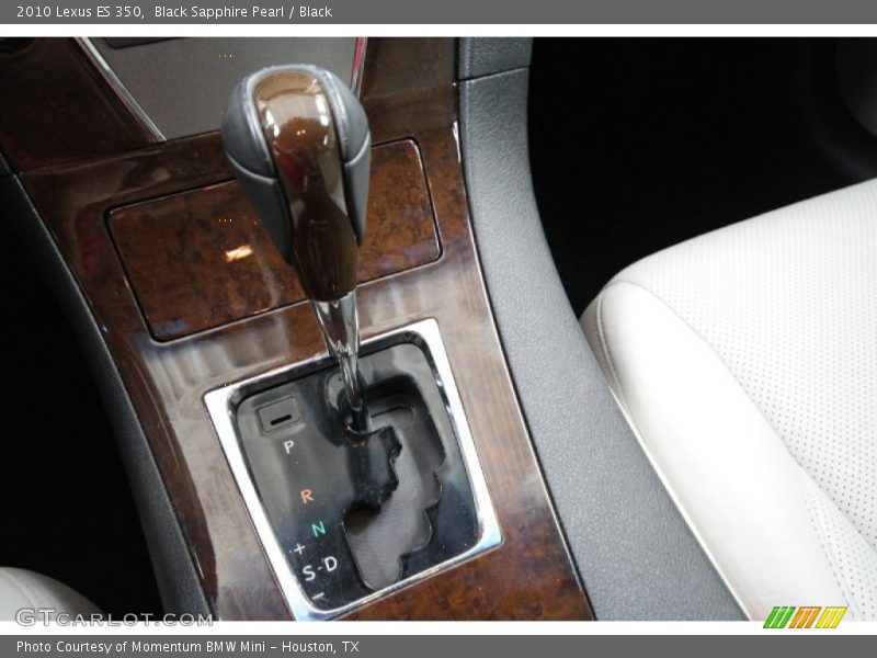 Black Sapphire Pearl / Black 2010 Lexus ES 350