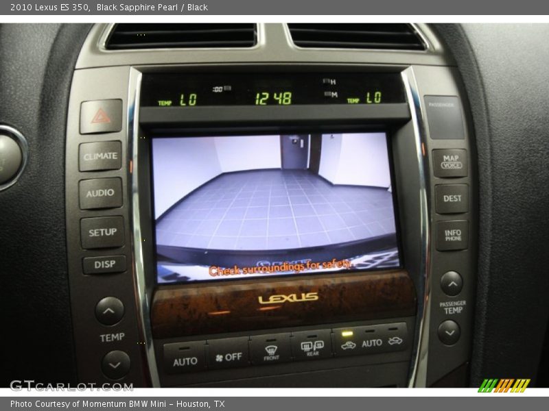 Black Sapphire Pearl / Black 2010 Lexus ES 350