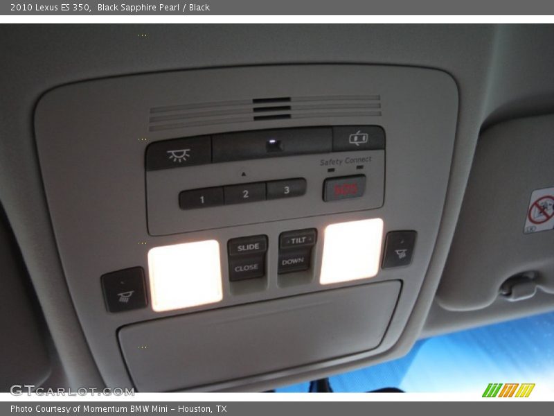Black Sapphire Pearl / Black 2010 Lexus ES 350