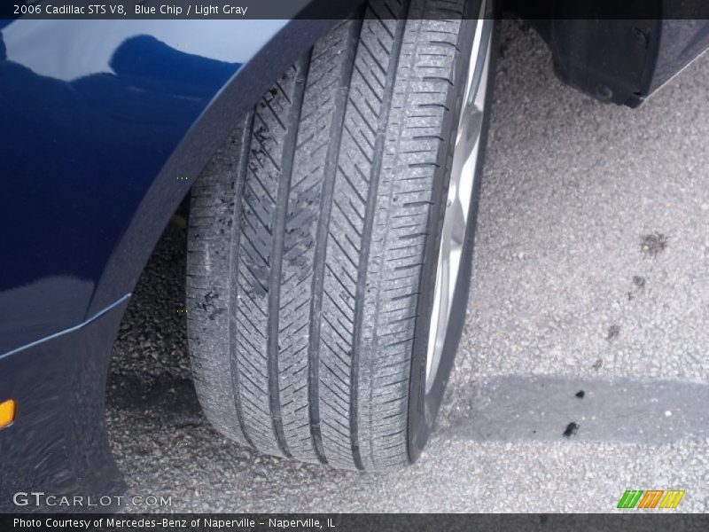 Blue Chip / Light Gray 2006 Cadillac STS V8