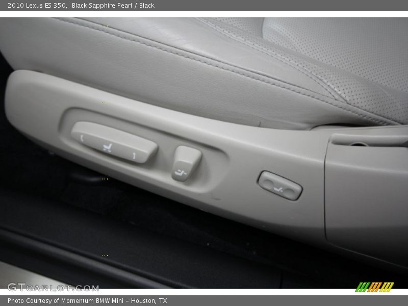 Black Sapphire Pearl / Black 2010 Lexus ES 350
