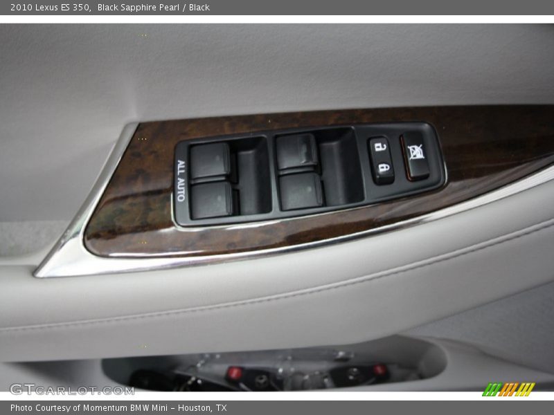 Black Sapphire Pearl / Black 2010 Lexus ES 350