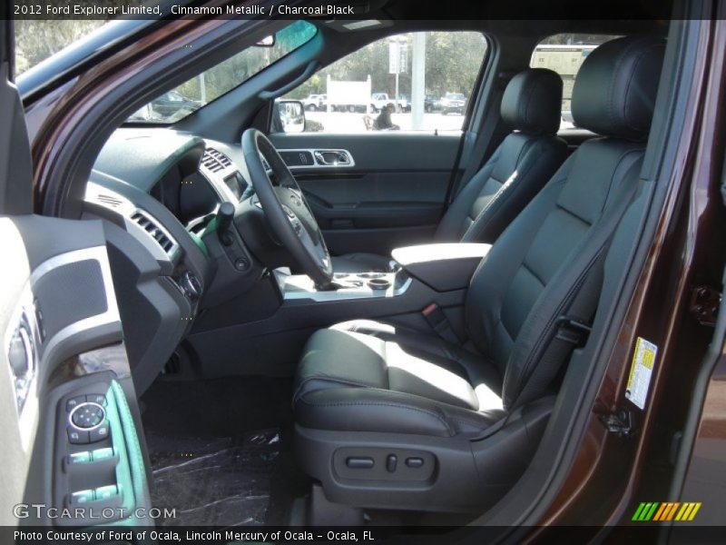 Cinnamon Metallic / Charcoal Black 2012 Ford Explorer Limited