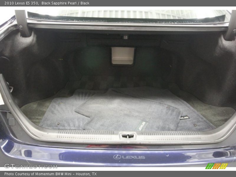 Black Sapphire Pearl / Black 2010 Lexus ES 350