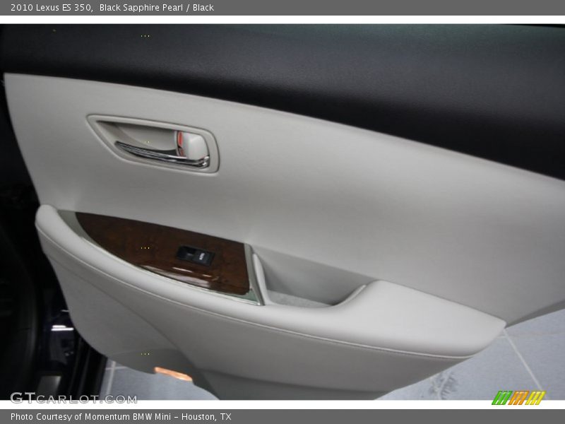 Black Sapphire Pearl / Black 2010 Lexus ES 350