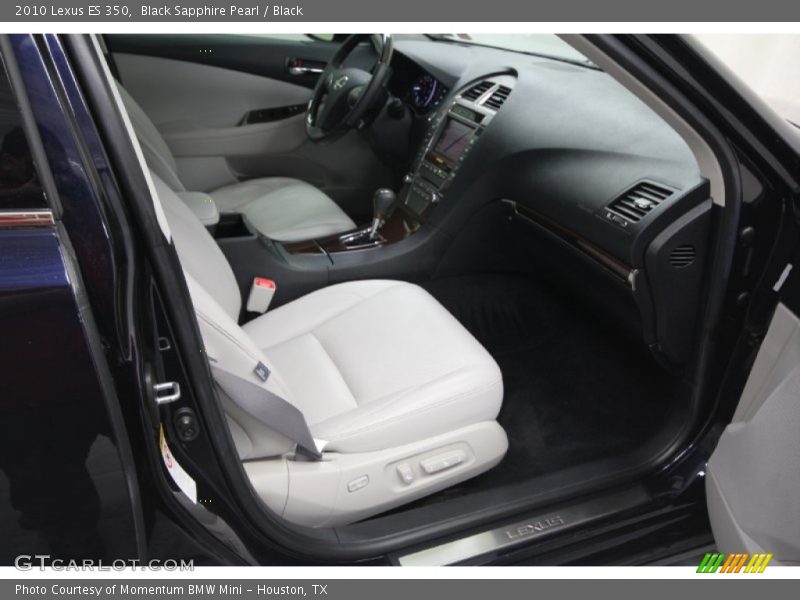 Black Sapphire Pearl / Black 2010 Lexus ES 350